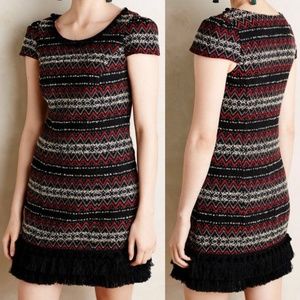 ANTHROPOLOGIE Jinete Blanket Tunic Dress Striped 4